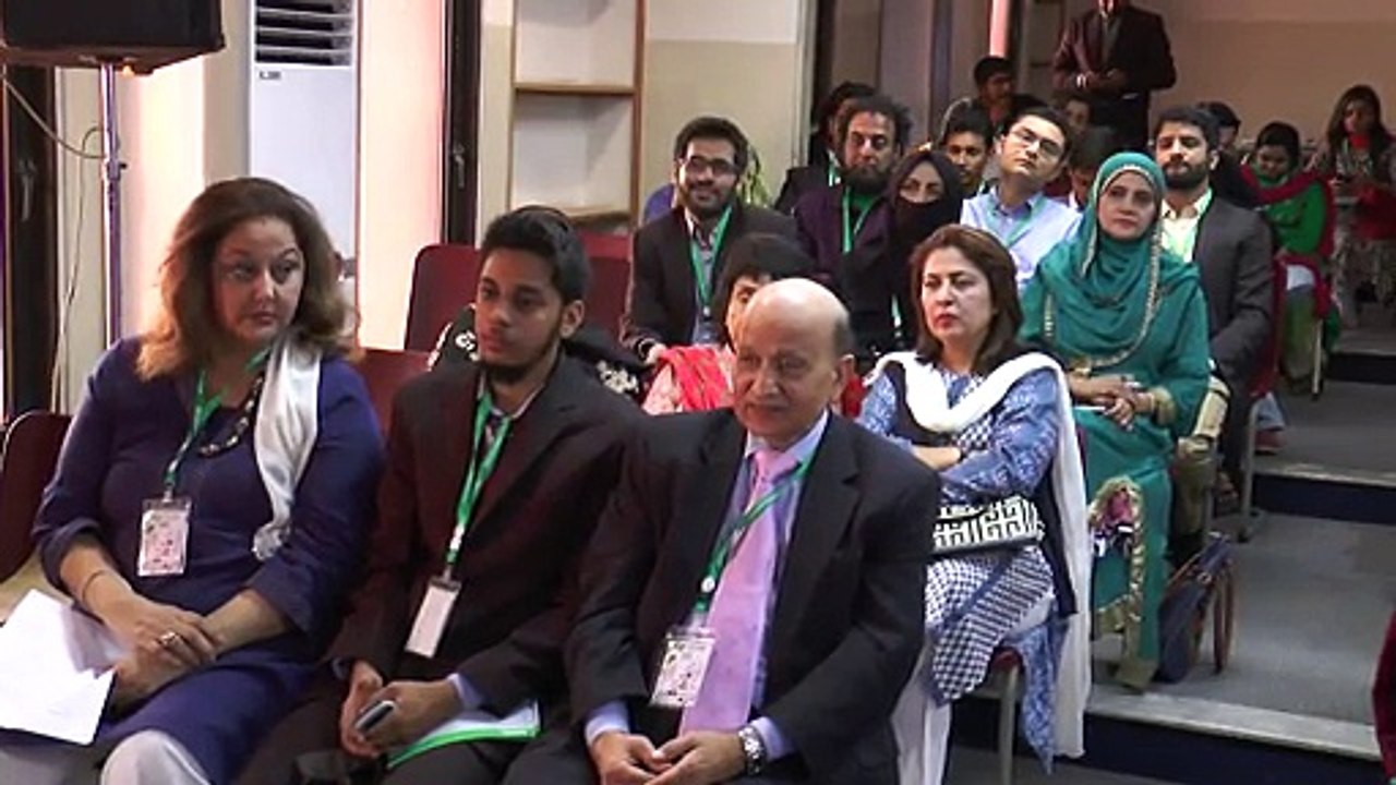 Sadaffe Abid talking about essentials of women entrepreneurship