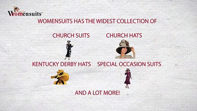 Women Church suits and Hats | Womensuits.com