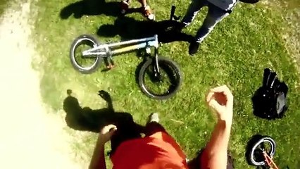 Unbelieveable bike rider