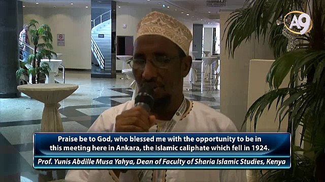 Professor Yunis Abdille Musa Yahya, Dean of Faculty of Sharia Islamic Studies, Kenya