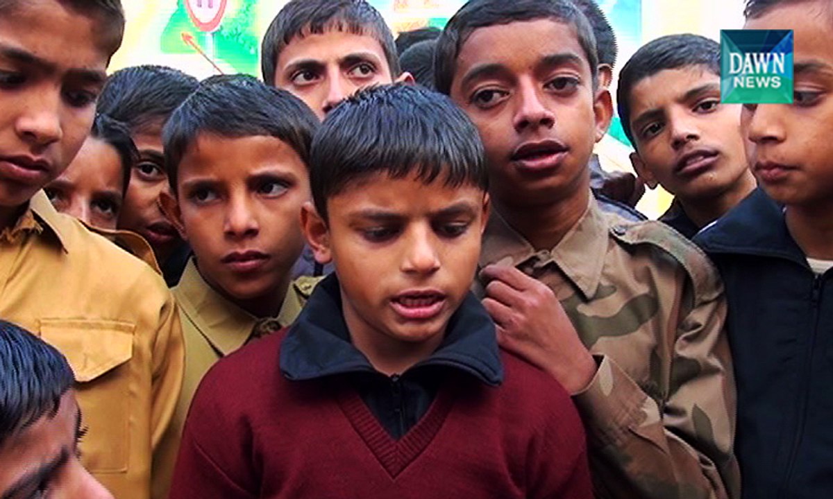 student paid tribute to peshawar attack victims mothers