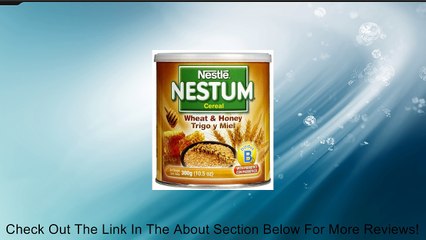Nestum Probiotics - Infant Cereal - Wheat & Honey-10.5 oz. (Quantity of 5) Review