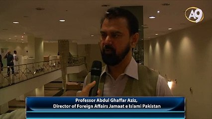 Professor Abdul Ghaffar Aziz, Director of Foreign Affairs Jamaat e Islami Pakistan