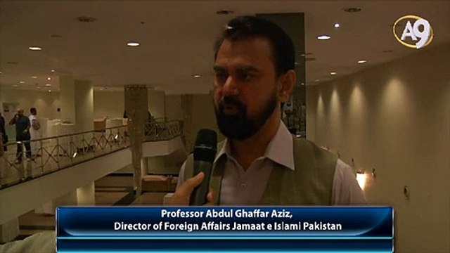 Professor Abdul Ghaffar Aziz, Director of Foreign Affairs Jamaat e Islami Pakistan