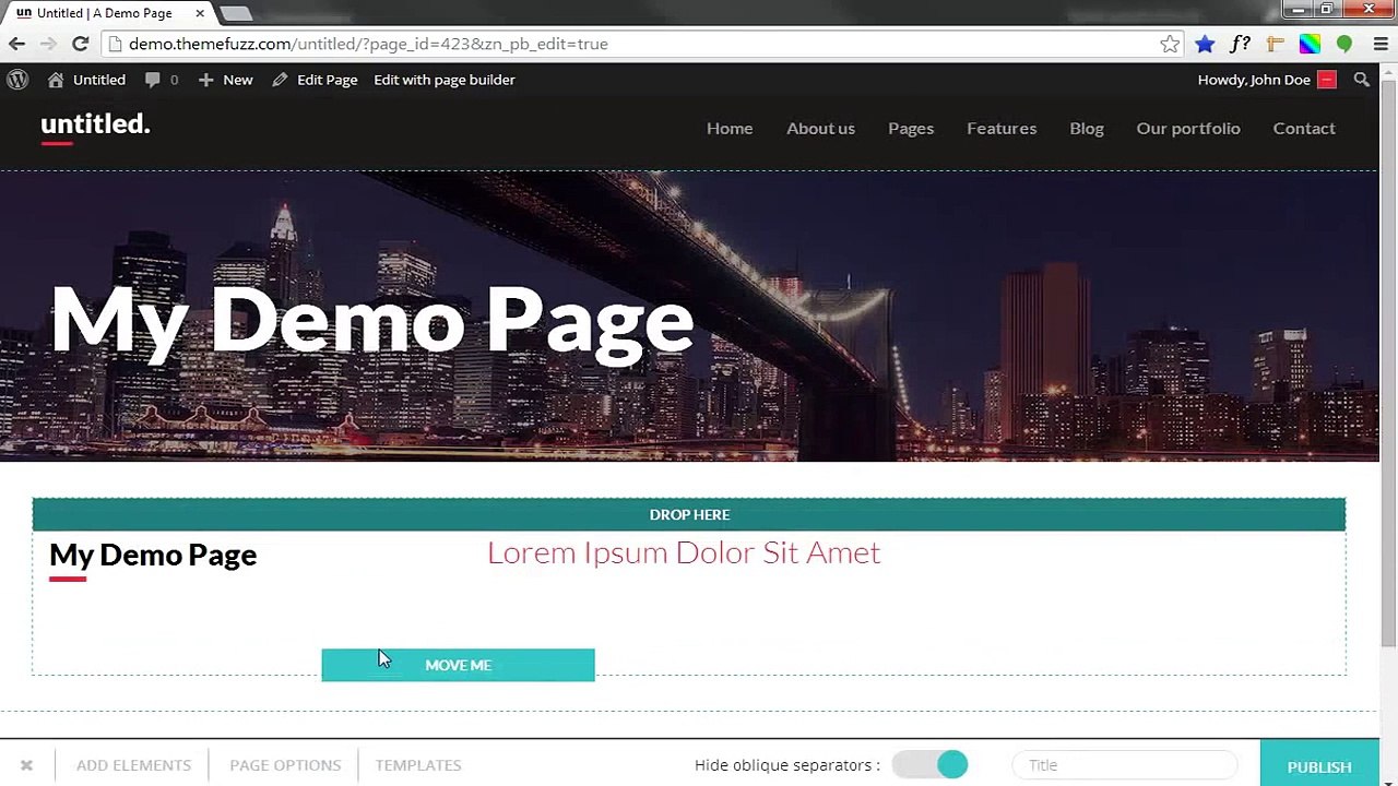 untitled WP   Getting Started with PageBuilder