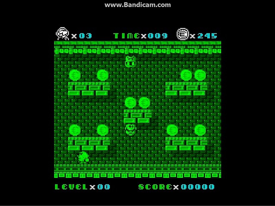 Uwol + remake amstrad cpc monitor green