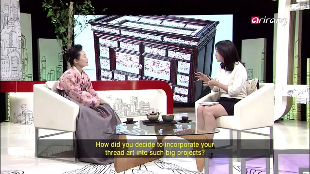 Heart to Heart Ep148C6 How did you decide to incorporate your thread art into such big projects