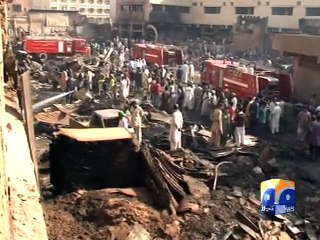 Karachi Timber Market Fire (Update)-29 Dec 2014