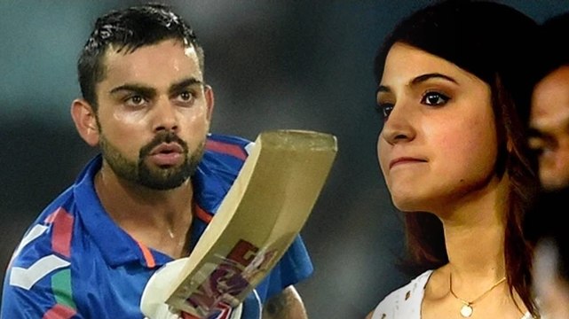Virat Kohli Blows A Kiss Again To His Lucky Charm Anushka Sharma!