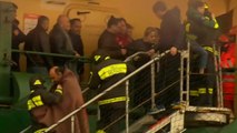 Passengers from stricken ship arrive in Italy's Bari