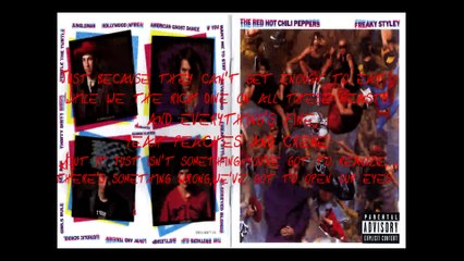 Red Hot Chili Peppers-  Millionaires against hunger  with lyrics