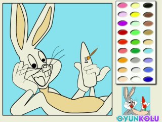 Bugs Bunny Boyama Oyununun Oynanış Videosu