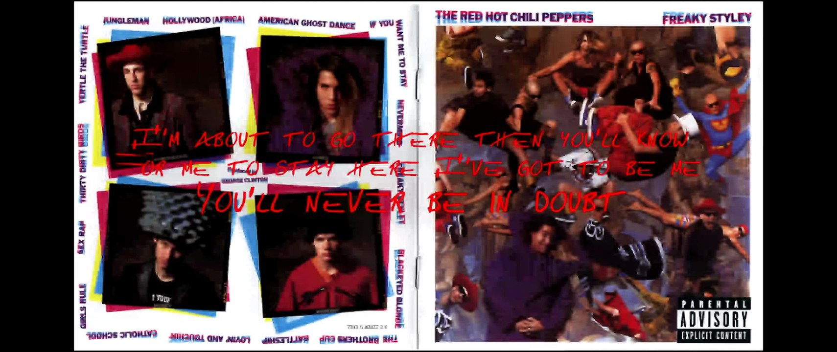 Red Hot Chili Peppers If you want me to stay(Sly & The Family Stone cover) with lyrics