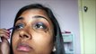 New Years Eve makeup tutorial for dark skin - dark smokey eye and nude lips