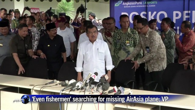 Object spotted in sea not from AirAsia plane: Indonesian VP
