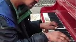 When This Homeless Man Stepped Up To The Piano, No One Expected THIS. WOW!