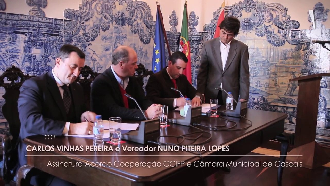 Gala Trophées CCIFP 2014 - Réception à la Câmara Municipal de Cascais