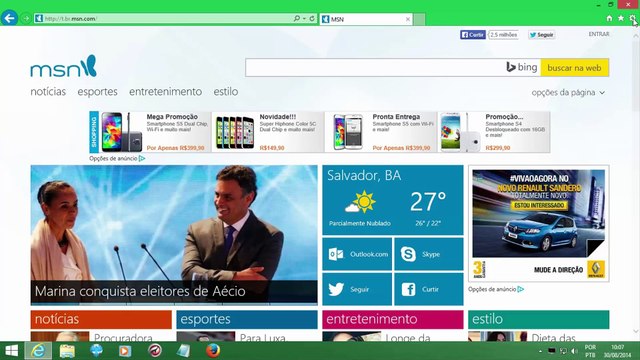 Série - Como mudar a Página Inicial do seu Navegador de Internet - Aula 04 - Usando o Internet Explorer