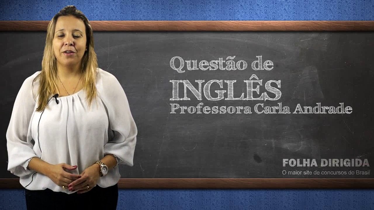 Folha Dirigida - Inglês - Interpretação de Texto I (Carla Andrade)