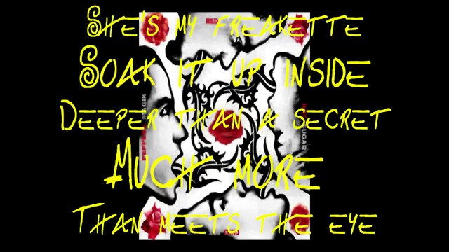 Red Hot Chili Peppers - If You Have to Ask with lyrics