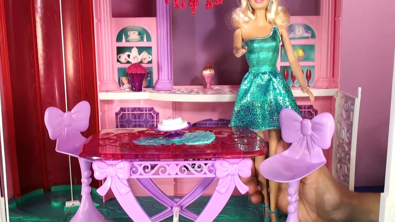 Barbie Rüya Evi (2.Bölüm) - YEMEK ODASI - EvcilikTV