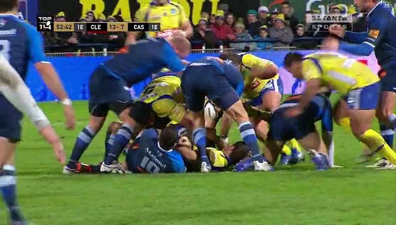 T14 Clermont v Castre Dec 20 2014 2nd Half