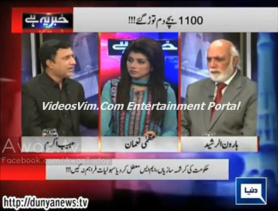 Punjab Govt have funds only for Metro & Bridges but nothing for Health etc - Haroon Rasheed mock Shahbaz Sharif_(new)_(new)