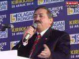 Ak  Parti Kırıkkale İl Başkanlığını Kongresi