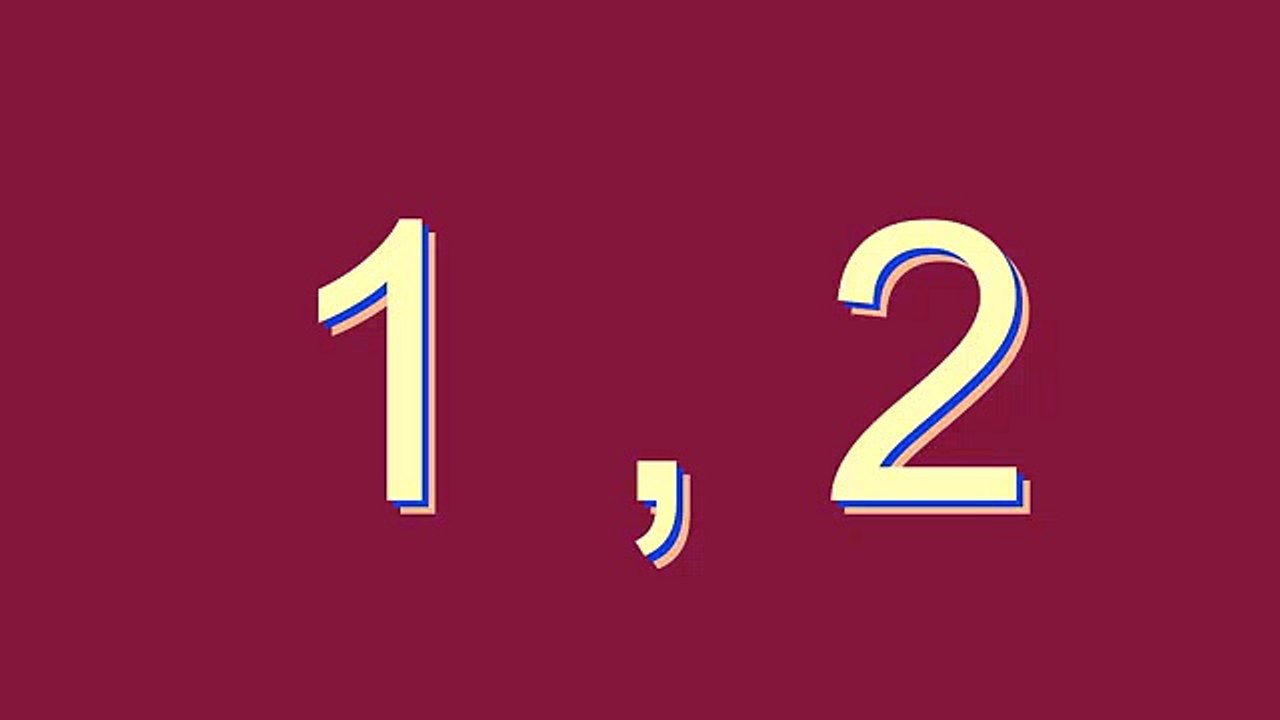 How to Pronounce 1 , 2