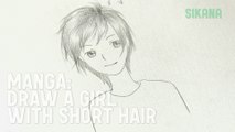 Manga: Draw a Girl With Short Hair