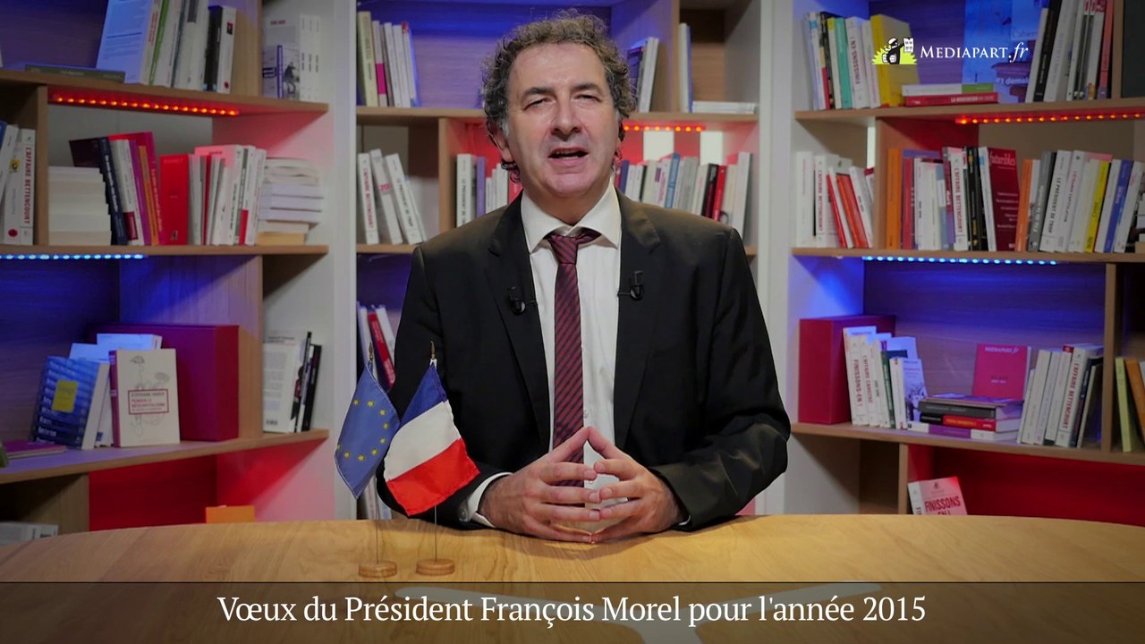 Les voeux de courage de François Morel sur Mediapart