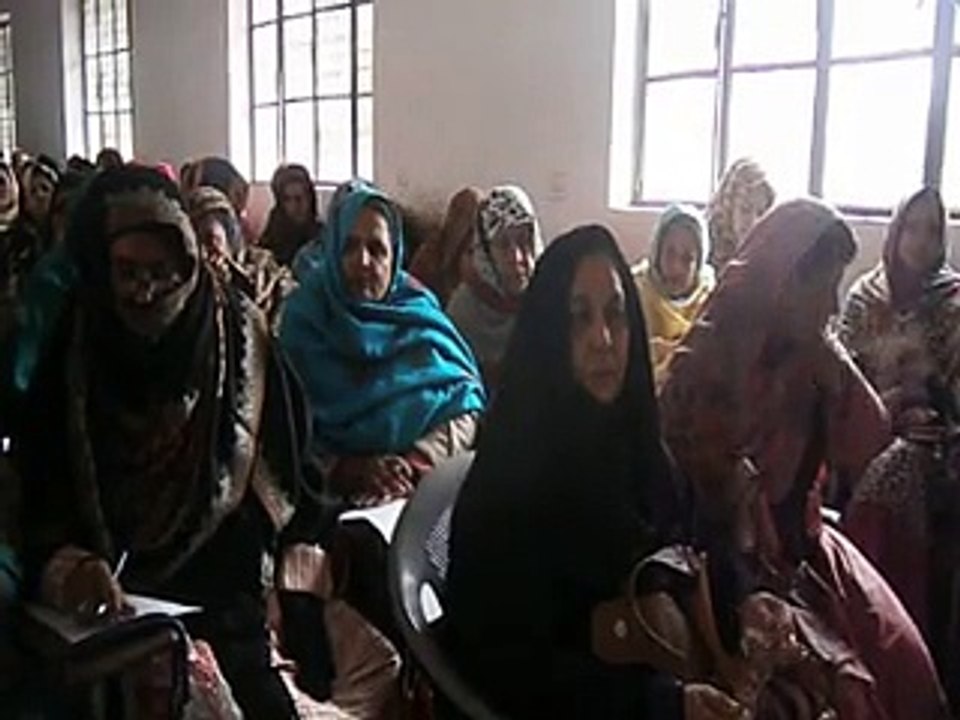 سکیورٹی اِنتظامات کے متعلق ہدایات پر عمل کرناضروری ہے میڈیم نجمہ