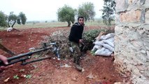 Syrian rebels fight regime troops near Aleppo