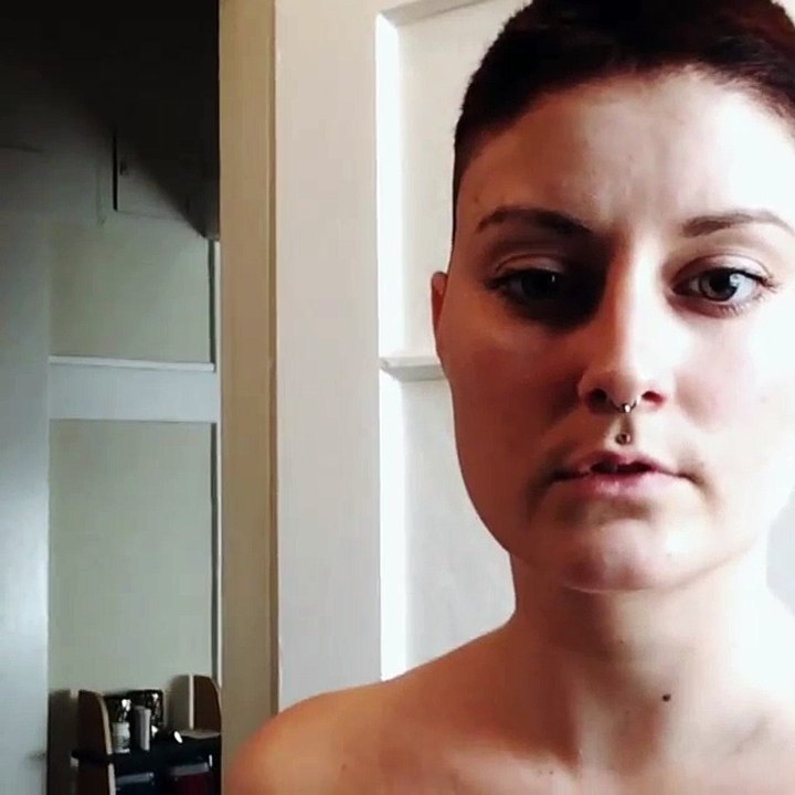 She clipper shave her own head
