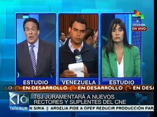 Video herunterladen: Venezuela: CNE organizará elecciones parlamentarias en 2015