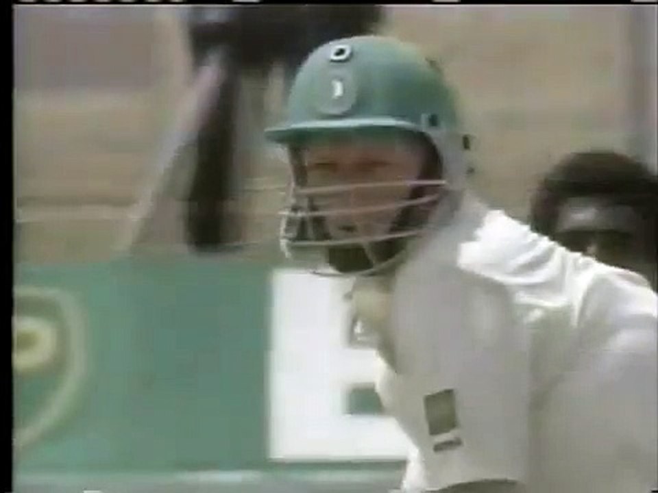 Andrew Hudson debut Century vs West Indies 1992