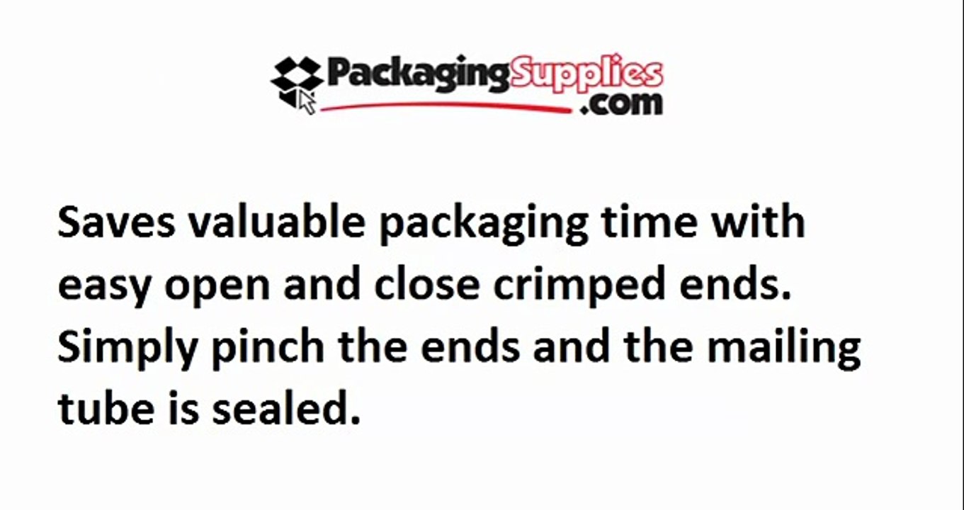 Crimped End Mailing Tubes