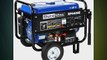 DuroMax XP4400E 4400 Watt 70 HP OHV 4Cycle Gas Powered Portable Generator With Wheel Kit And Electric Start
