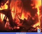 کراچی ٹمبر مارکیٹ۔۔۔دوسرے روز بھی آگ کی نظر