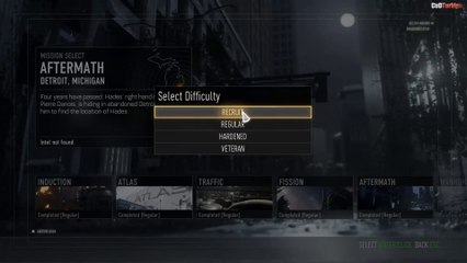 Call of Duty Advanced Warfare Difficulty Options