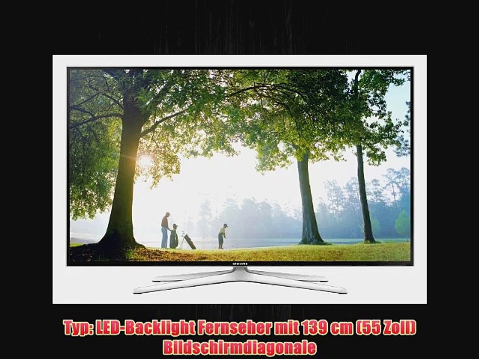 Samsung UE55H6470 139 cm (55 Zoll) 3D LED-Backlight-Fernseher EEK A+ (Full HD 400Hz CMR DVB-T/C/S2
