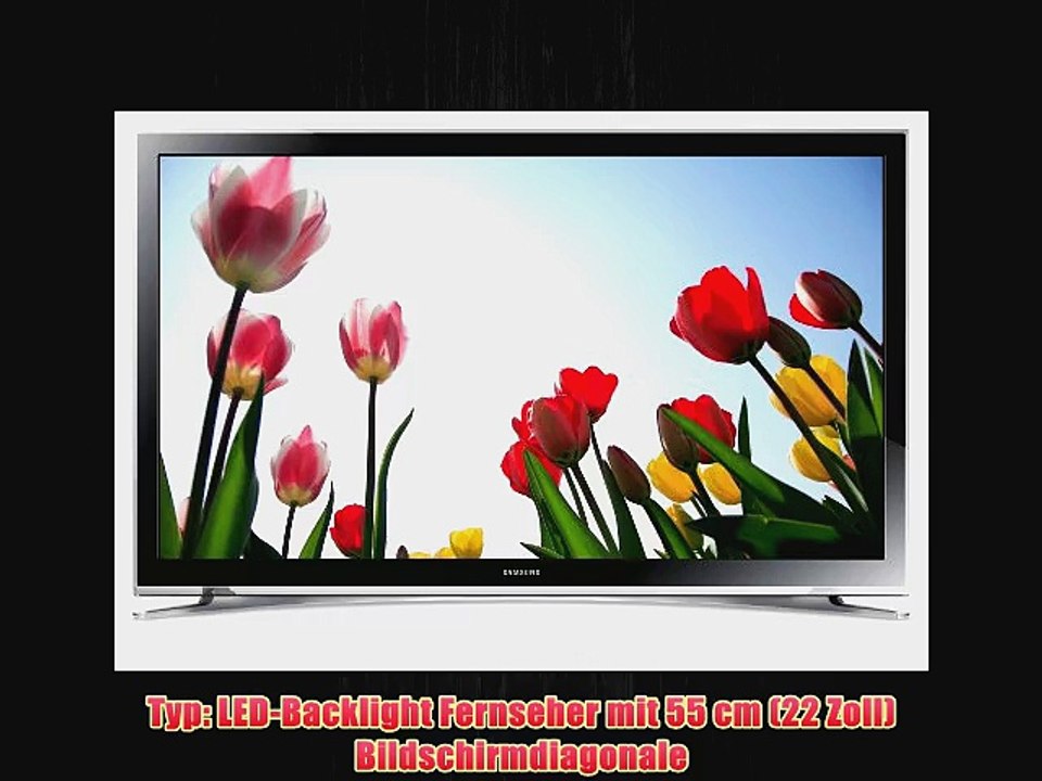 Samsung UE22H5670 547 cm (22 Zoll) LED-Backlight-Fernseher EEK A (Full HD 100Hz CMR DVB-T/C/S2