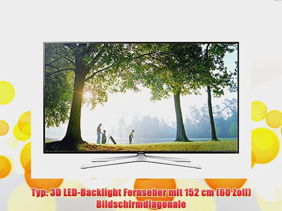 Samsung UE60H6290 152 cm (60 Zoll) 3D-LED-Backlight-Fernseher EEK A+ (Full HD 200Hz CMR DVB-T/C/S2