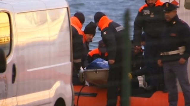 Ferry victim's body makes it to Brindisi, Renzi mourns the loss