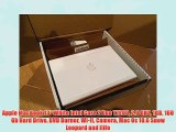 Apple MacBook 13 White Intel Core 2 Duo T7200 2.0 GHZ 1GB 160 Gb Hard Drive DVD Burner Wi-fi