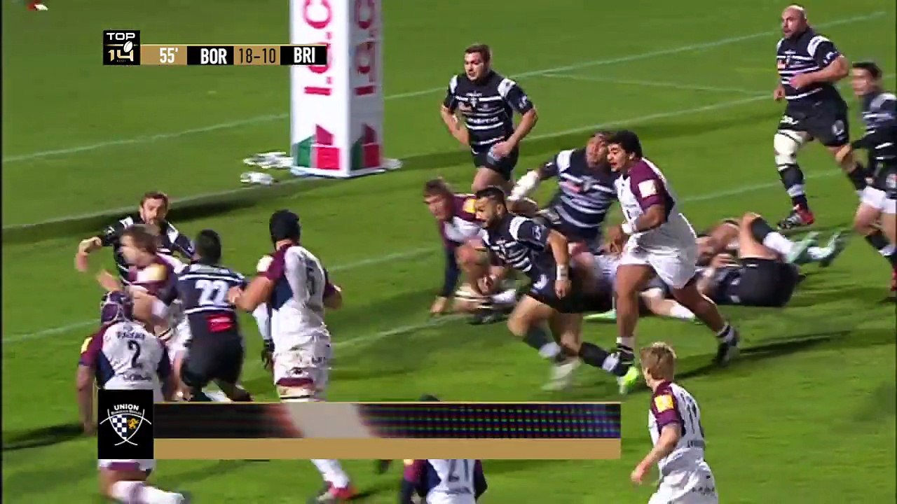 TOP14 - Résumé Bordeaux-Brive: 46-10 - J14 - Saison 2014/2015