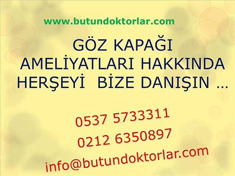 Göz Kapağı Estetiği, göz kapağı estetiği fiyatları, göz kapağı düşüklüğü,