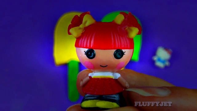 Play-Doh Ice Cream Popsicle Surprise Eggs Toy Story Hello Kitty Lalaloopsy Spongebob Toys FluffyJet