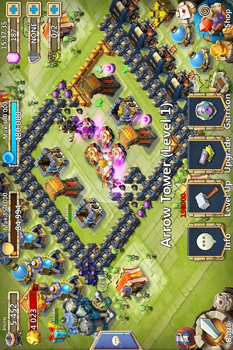 Castle Clash Account For Sale [iOS]