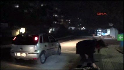 Gaziantep Alkol Alıp Kaldırımda Sızdı